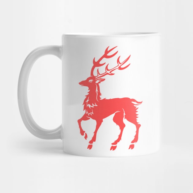 december deer by crackdesign